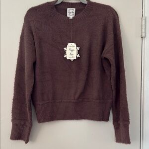 Purple/Brown Women's Sweater